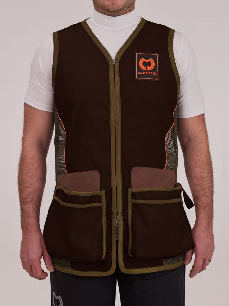Picture of CASTELLANI MENS AIRTECH SPORTING SHOOTING VEST 01M100029A-723